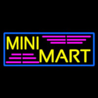 Yellow Mini Mart Neonkyltti