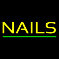 Yellow Nails Neonkyltti