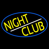 Yellow Night Club Neonkyltti