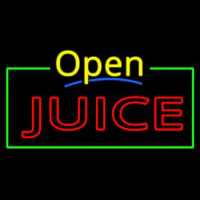 Yellow Open Double Stroke Juice Neonkyltti