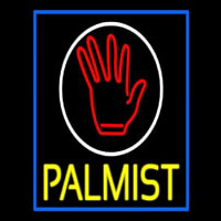 Yellow Palmist Block With Logo Neonkyltti
