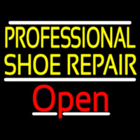 Yellow Professional Shoe Repair Open Neonkyltti