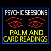 Yellow Psychic Sessions With Red Eye Neonkyltti