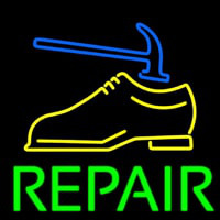 Yellow Shoe Green Repair Neonkyltti