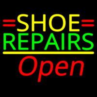 Yellow Shoe Green Repairs Open Neonkyltti