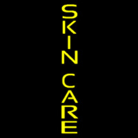 Yellow Vertical Skin Care Neonkyltti