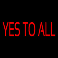 Yes To All Neonkyltti