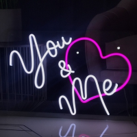 You and me love Neonkyltti
