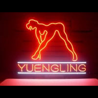 Yuengling Live Nudes Girl Neonkyltti