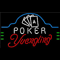 Yuengling Poker Ace Cards Beer Sign Neonkyltti
