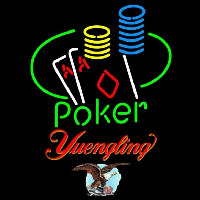 Yuengling Poker Ace Coin Table Beer Sign Neonkyltti