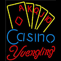 Yuengling Poker Casino Ace Series Beer Sign Neonkyltti