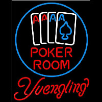 Yuengling Poker Room Beer Sign Neonkyltti