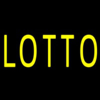 Yellow Lotto Neonkyltti