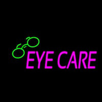 Pink Eye Care Logo Neonkyltti