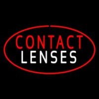 Contact Lenses Oval Red Neonkyltti