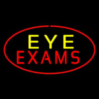 Eye E ams Oval Red Neonkyltti