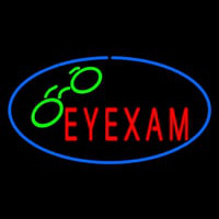 Eye E ams Oval Blue Neonkyltti