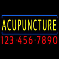 Yellow Acupuncture With Phone Number Neonkyltti
