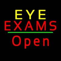 Eye E ams Open Green Line Neonkyltti