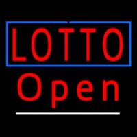 Red Lotto Open Neonkyltti