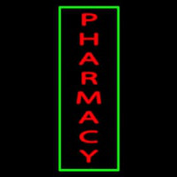 Red Pharmacy Green Border Neonkyltti