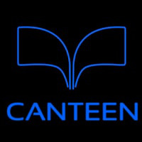 Blue Canteen Neonkyltti