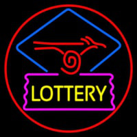 Lottery Logo Neonkyltti