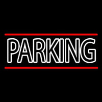 Double Stroke Parking Neonkyltti
