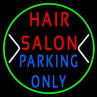 Hair Salon Parking Only Neonkyltti