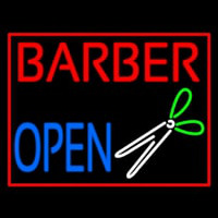 Barber Open Neonkyltti
