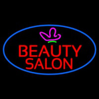 Red Beauty Salon Logo Neonkyltti