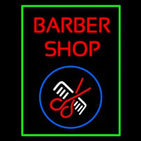 Red Barber Shop Neonkyltti