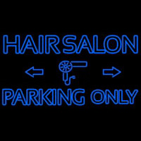 Hair Salon Parking Only Neonkyltti