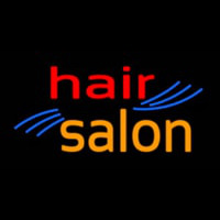 Oval Hair Salon Neonkyltti