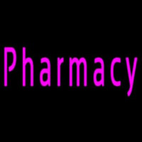 Cursive Pink Pharmacy Neonkyltti