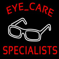 Eye Care Specialist With Glasses Logo Neonkyltti