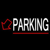 Double Stroke Parking With Down Arrow Neonkyltti