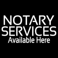 Notary Services Available Here Neonkyltti