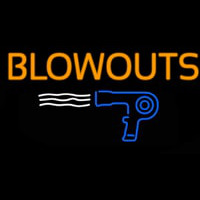 Blowouts Logo Neonkyltti